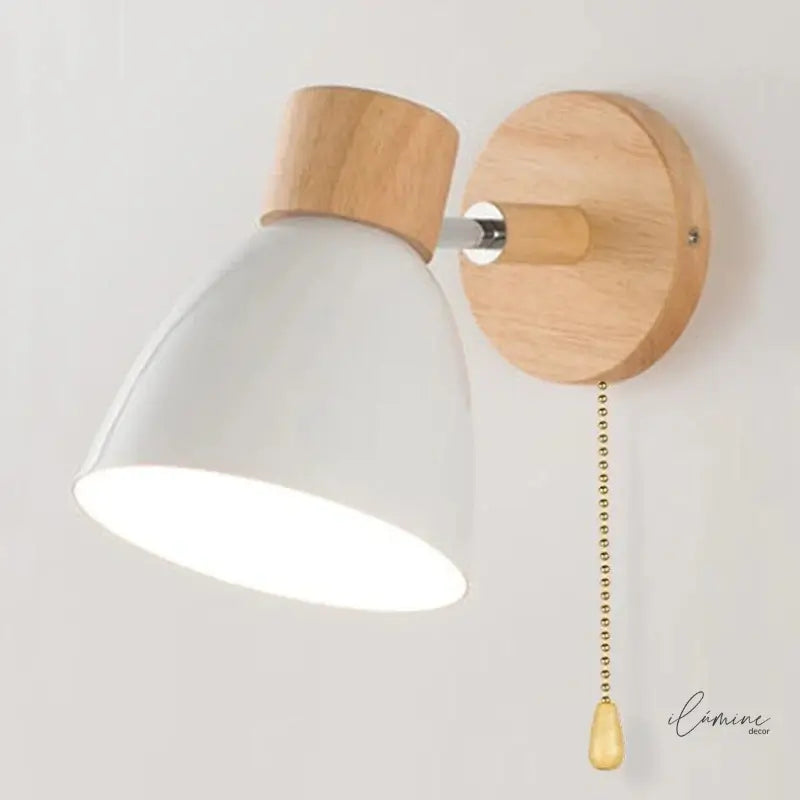 Arandela de Parede Wooden - Ilúmine Decor