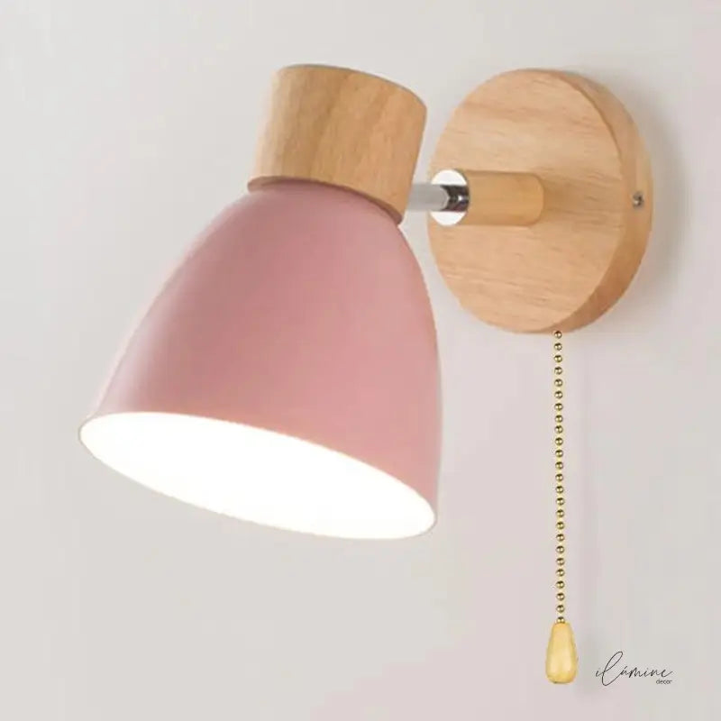 Arandela de Parede Wooden - Ilúmine Decor