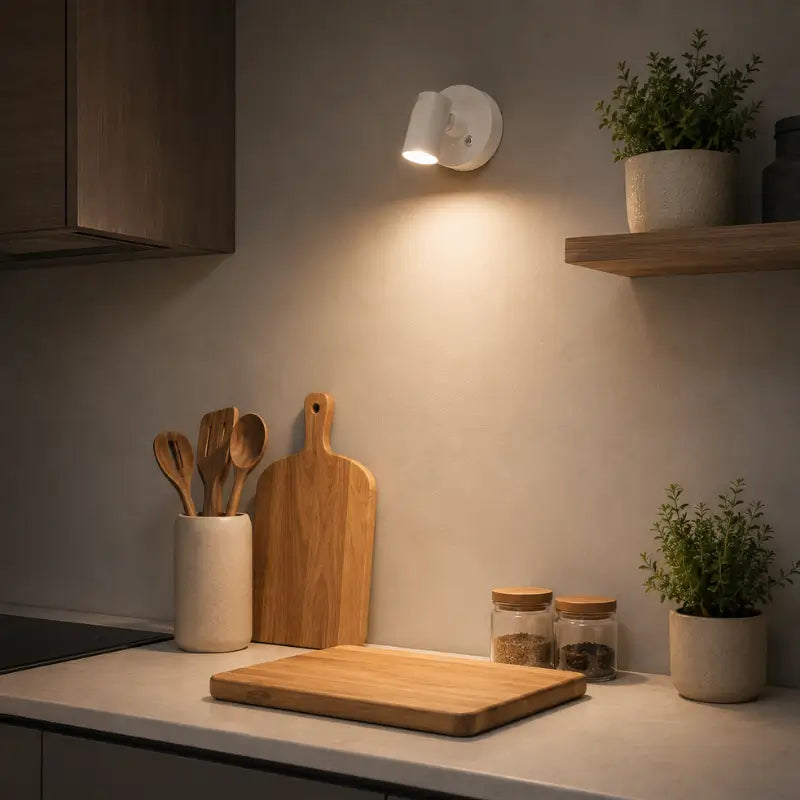 Arandela Sem fio Led Recarregável- Ilúmine Decor