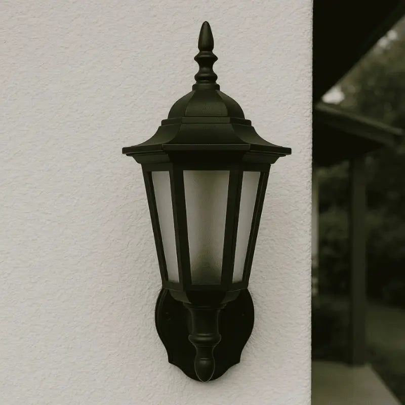 Arandela de Parede Externa Vintage Sextavada para Jardim - Ilúmine Decor