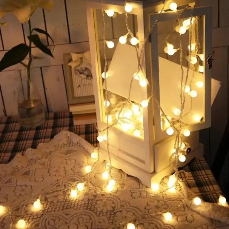 Cordão de luzes decorativa Bivolt de Natal 6 metros - Ilúmine Decor
