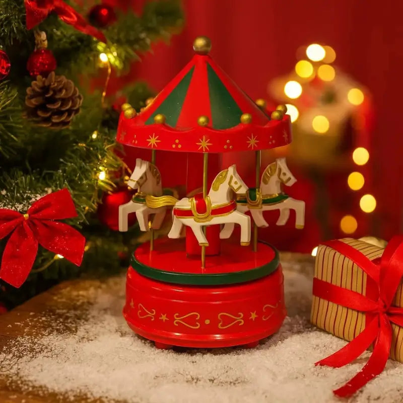 Decoração de Natal Carrossel Musical - Ilúmine Decor