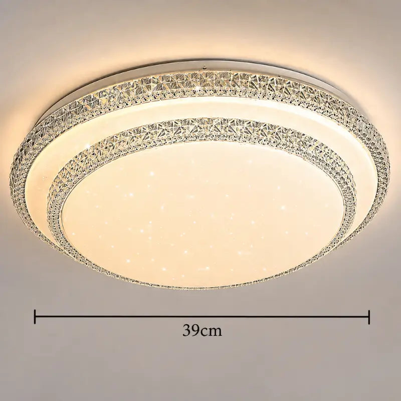 Luminária de Teto Plafon LED Moderno com 3 Cores de Luz - Ilúmine Decor