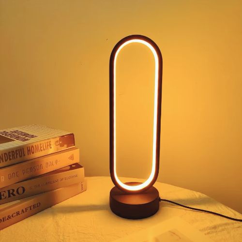 Luminária de Mesa Anel Led - Ilúmine Decor