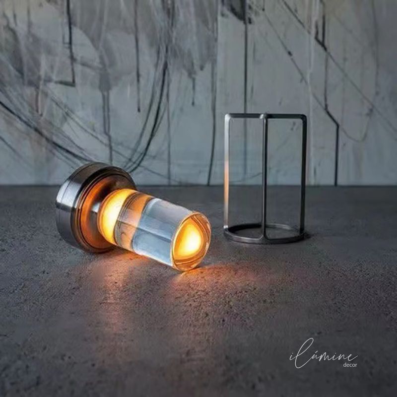 Luminária de Mesa Lamparina de Led - Ilúmine Decor