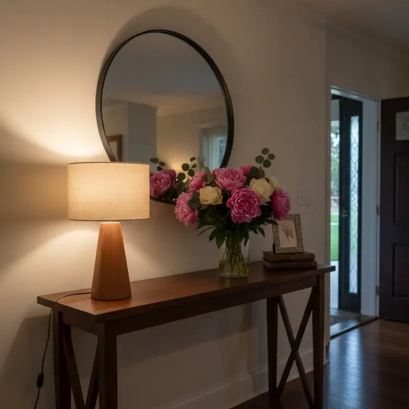 Abajur de Mesa Wodeen Contemporânea - Ilúmine Decor