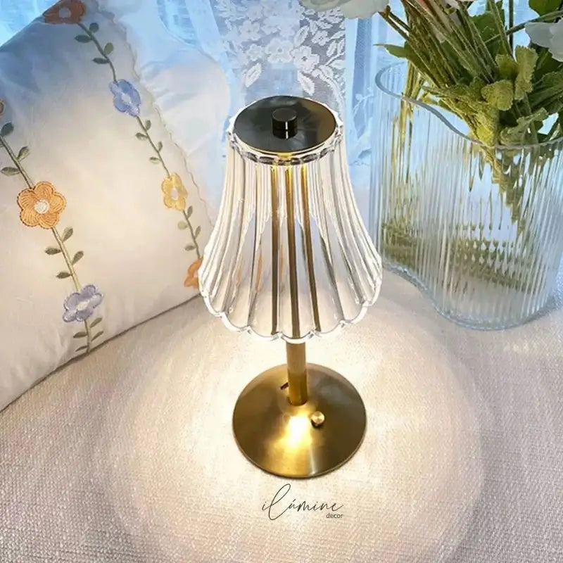 Luminária de Mesa Sem Fio Abajur - Ilúmine Decor