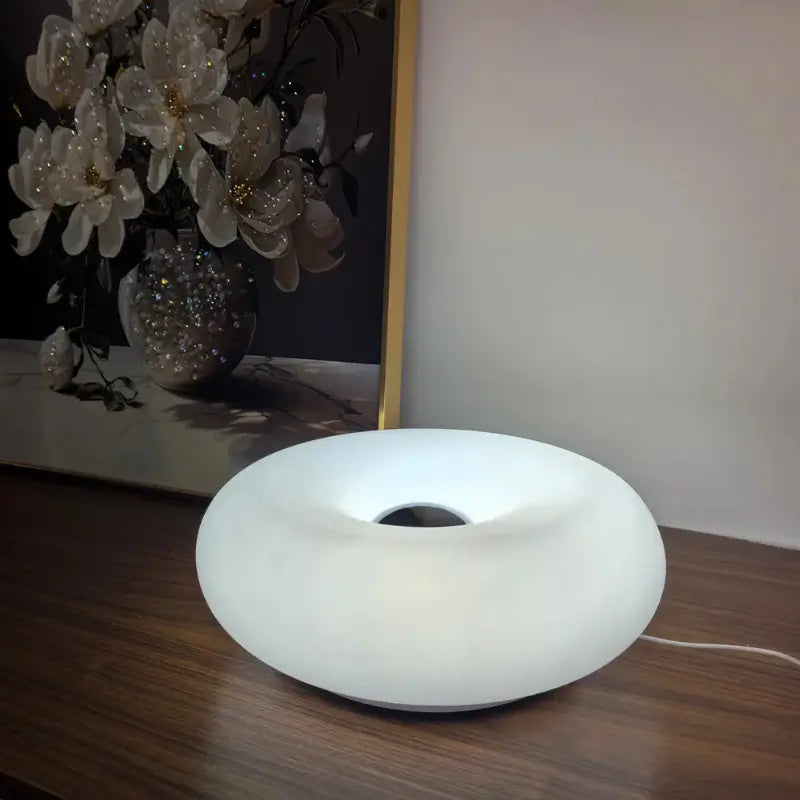 Luminária Decorativa de Mesa Donut LED USB - Ilúmine Decor
