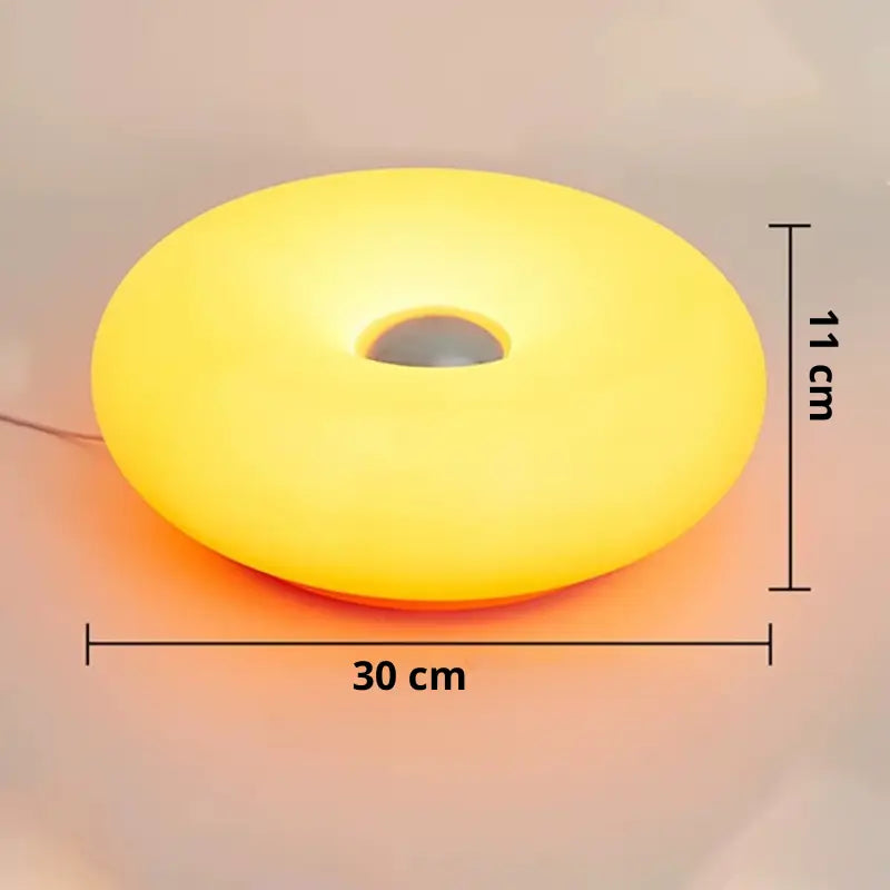 Luminária Decorativa de Mesa Donut LED USB - Ilúmine Decor