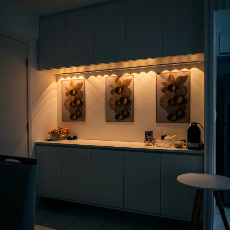 Luminária LED com Sensor de Movimento Recarregável USB 3 Cores luz - Ilúmine Decor