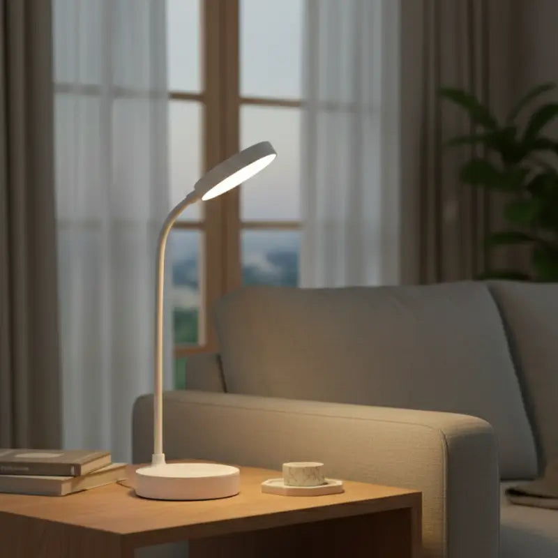 Luminária de Mesa Decorativa LED Flexível Touch - Ilúmine Decor