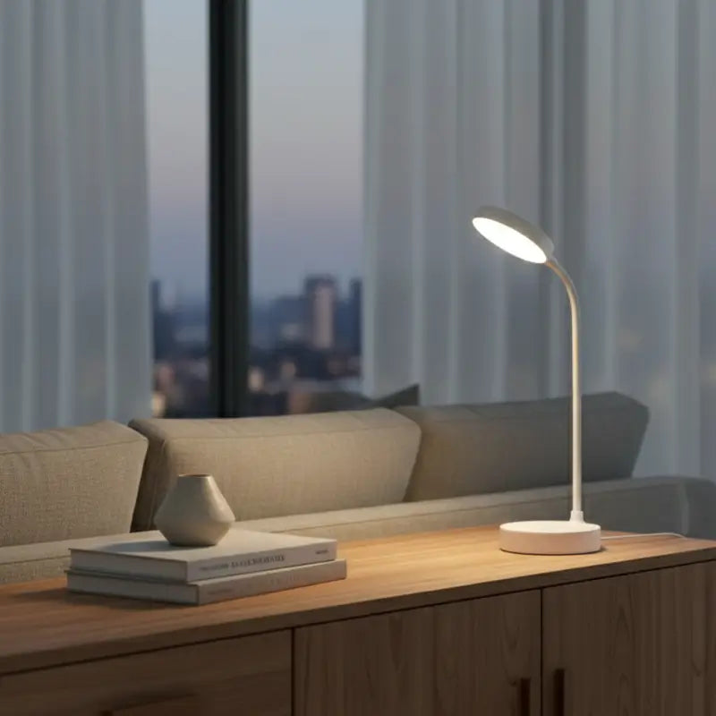 Luminária de Mesa Decorativa LED Flexível Touch - Ilúmine Decor