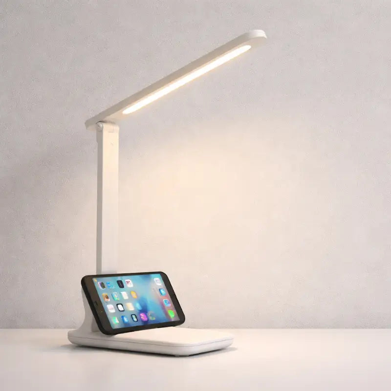 Luminária de Mesa LED Leitura Ajustável Recarregável 3 Modos - Ilúmine Decor