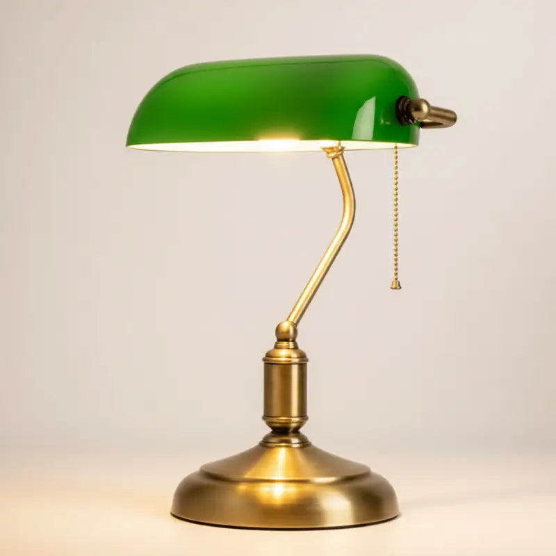 Luminária de Mesa Vintage Inglesa Clássica Decorativa