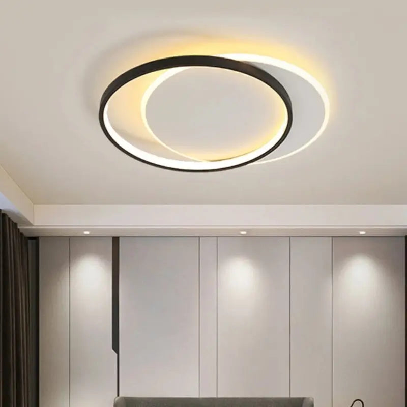 Luminária de Teto Nórdica Moderna 52cm - Ilúmine Decor