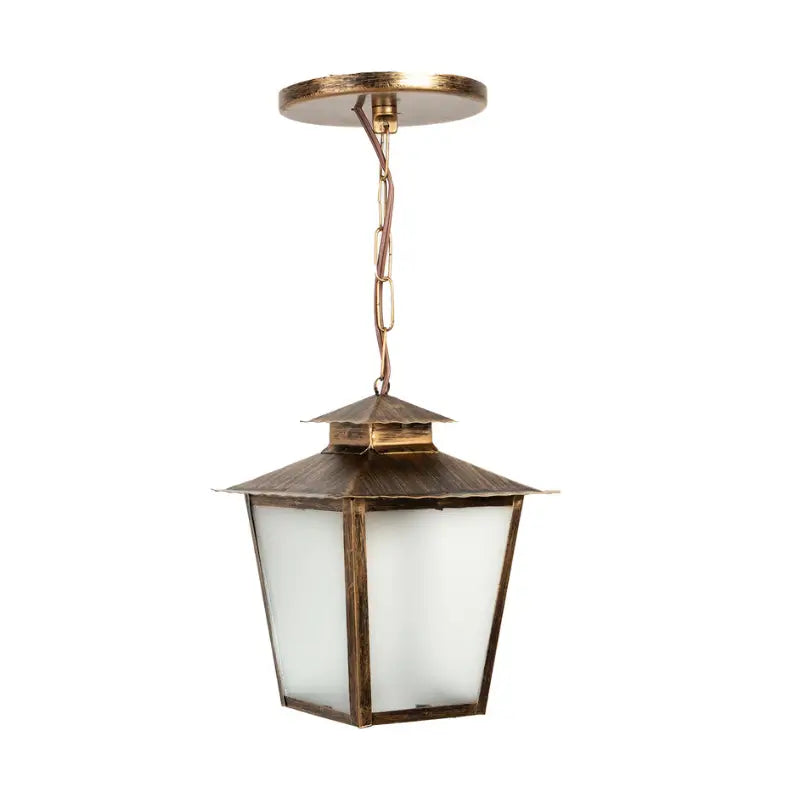 Luminária de Teto Pendente Vintage Estilo Colonial - Ilúmine Decor