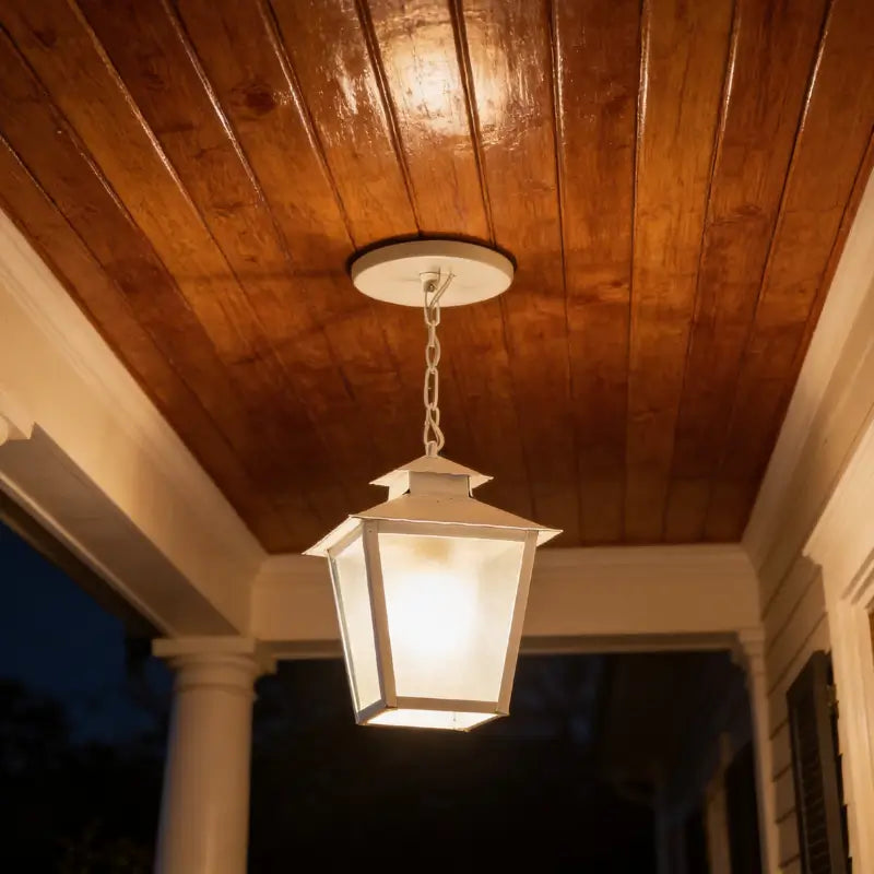 Luminária de Teto Pendente Vintage Estilo Colonial - Ilúmine Decor
