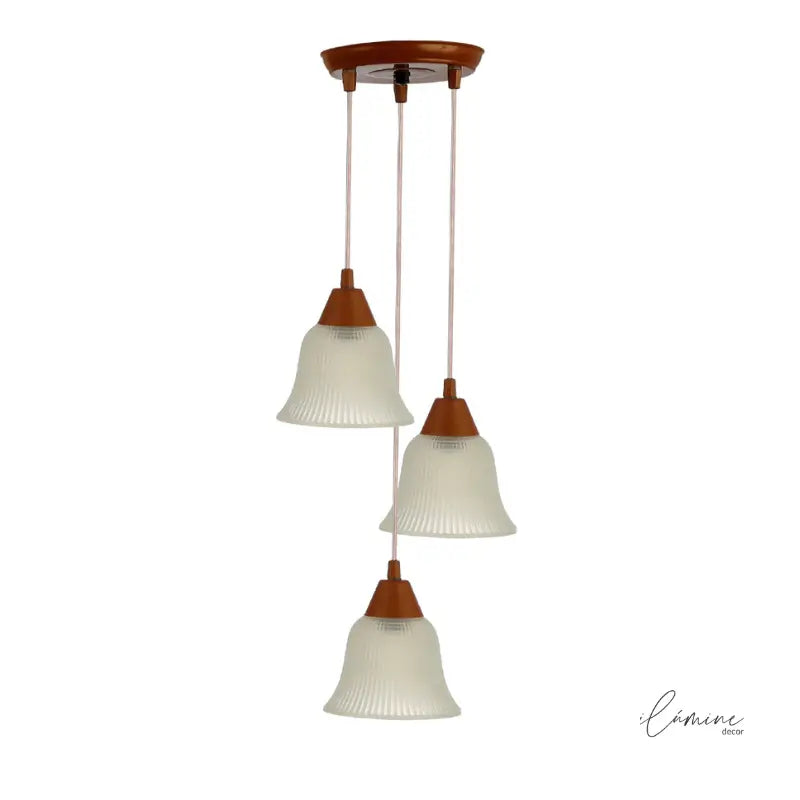 Lustre Pendente Sinos para Cozinha - Ilúmine Decor