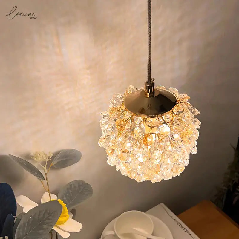 Pendente de Teto Sofisticado Dourado - Ilúmine Decor