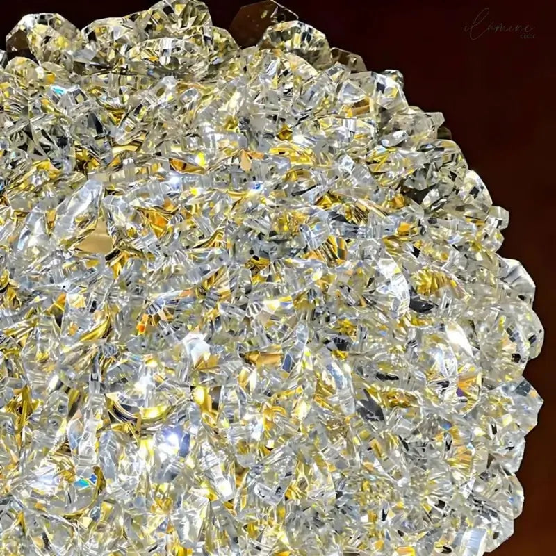 Pendente de Teto Sofisticado Dourado - Ilúmine Decor