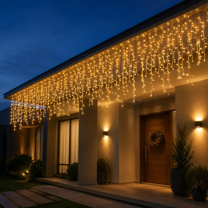 Pisca Pisca Cascata de Natal 10 Metros - Ilúmine Decor