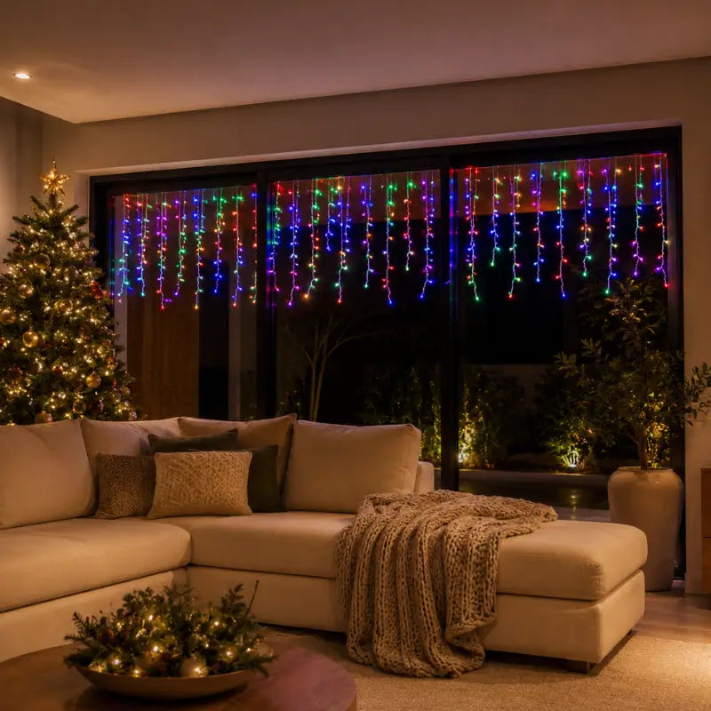 Pisca Pisca Cascata de Natal 10 Metros - Ilúmine Decor