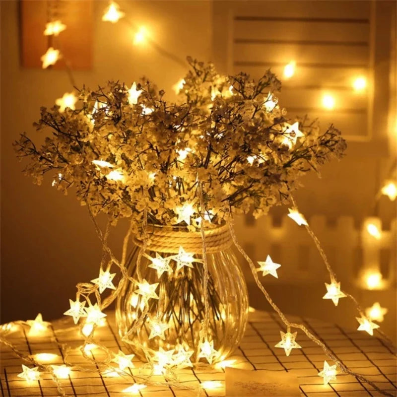 Pisca Pisca Estrela LED 20 Luzes 4 Metros para Decoração de Natal - Ilúmine Decor