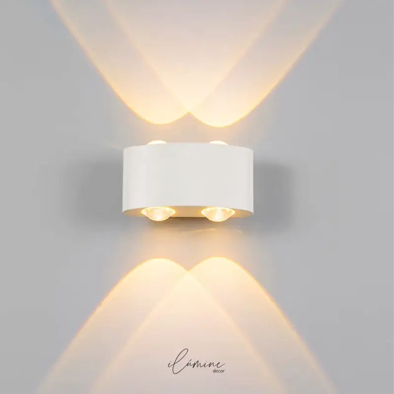Arandela Externa Led em Alumínio à Prova d'água - Ilúmine Decor