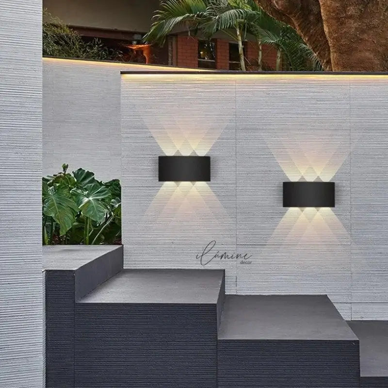 Arandela Externa Led em Alumínio à Prova d'água - Ilúmine Decor
