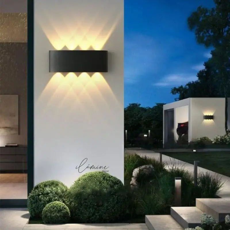 Arandela Externa Led em Alumínio à Prova d'água - Ilúmine Decor