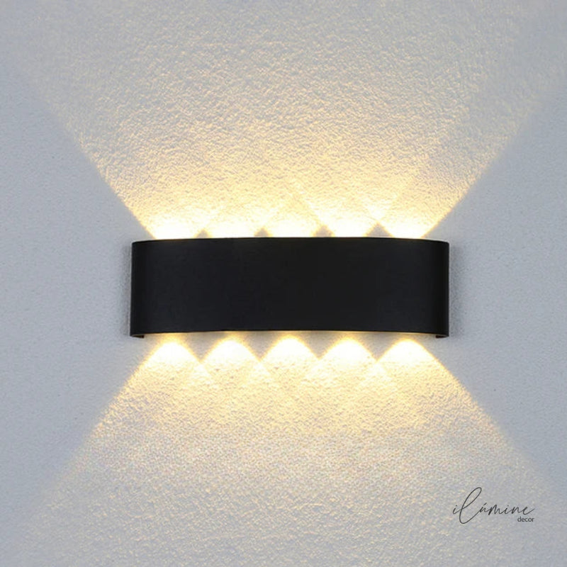 Arandela Externa Led em Alumínio à Prova d'água - Ilúmine Decor
