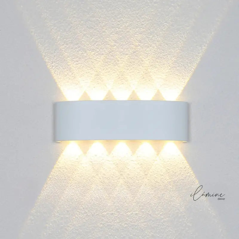 Arandela Externa Led em Alumínio à Prova d'água - Ilúmine Decor