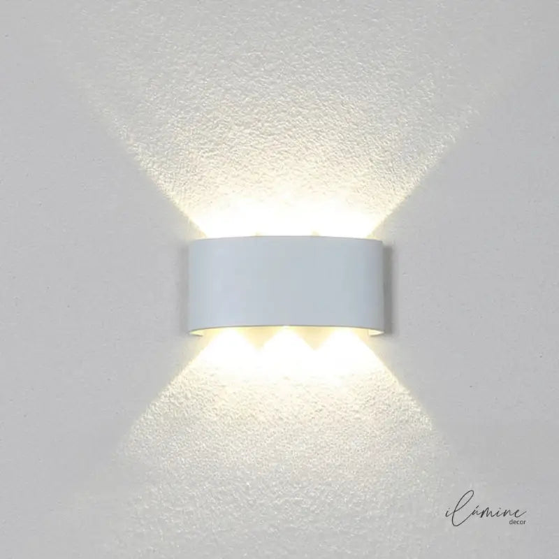 Arandela Externa Led em Alumínio à Prova d'água - Ilúmine Decor