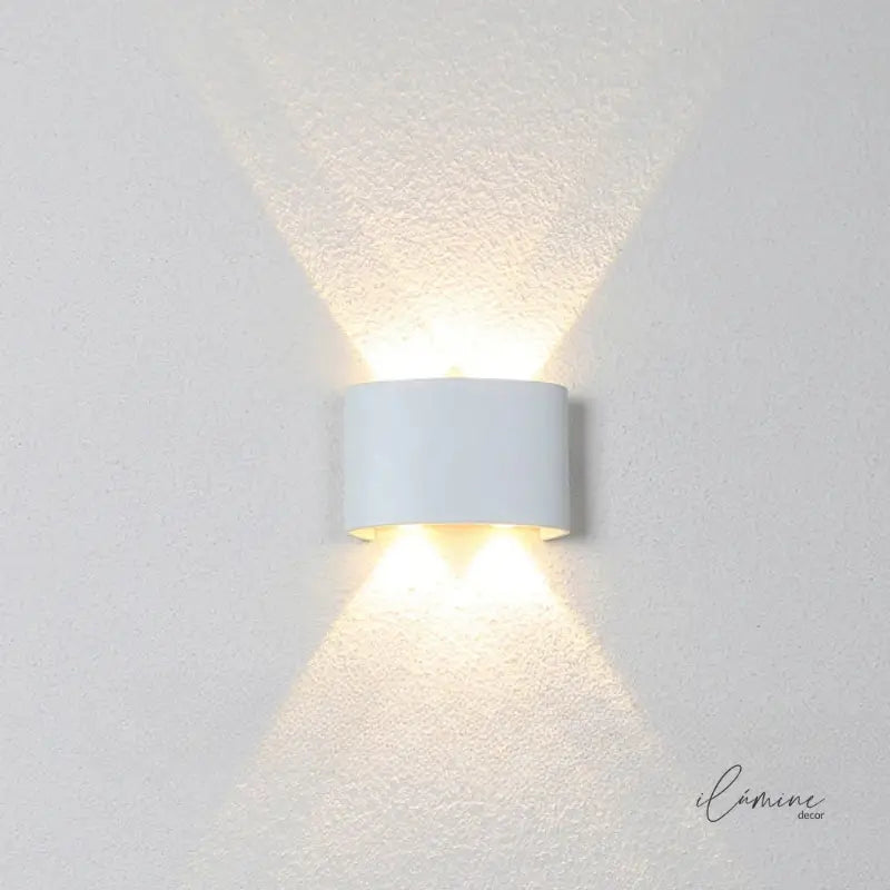Arandela Externa Led em Alumínio à Prova d'água - Ilúmine Decor
