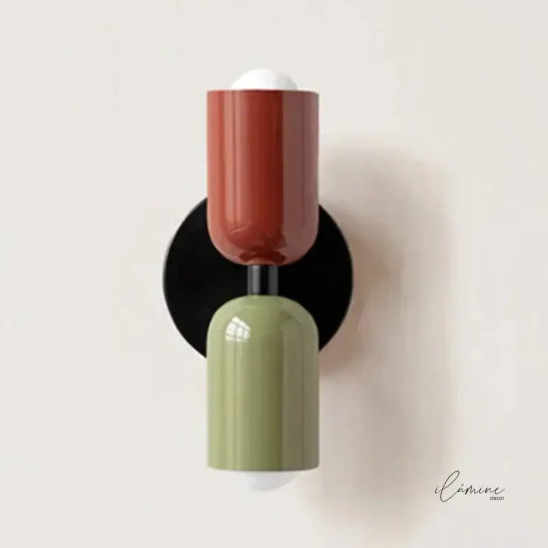 Arandela de Parede Dupla Minimalista - Ilúmine Decor
