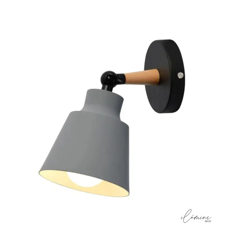 Arandela de Parede Regulável Nórdica com Lâmpada - Ilúmine Decor