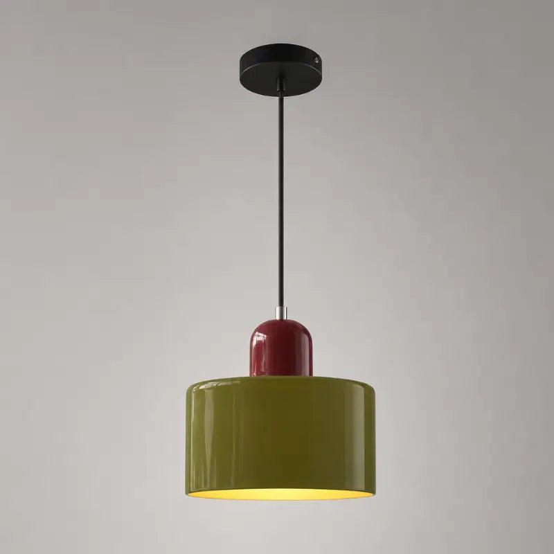 Luminária de Teto Pendente Nórdica em Vidro Cores