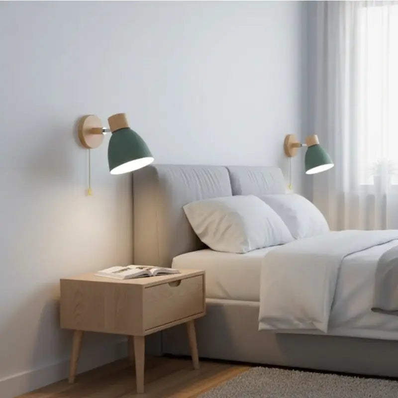 Arandela de Parede Wooden - Ilúmine Decor