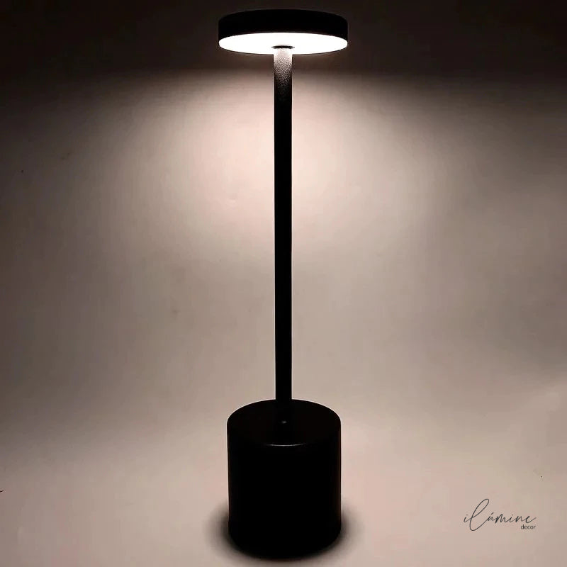 Luminária de Mesa Sem fio Dimerizável - Ilúmine Decor