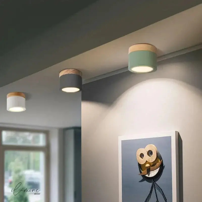 Luminária de Teto LED Sobrepor Nórdico