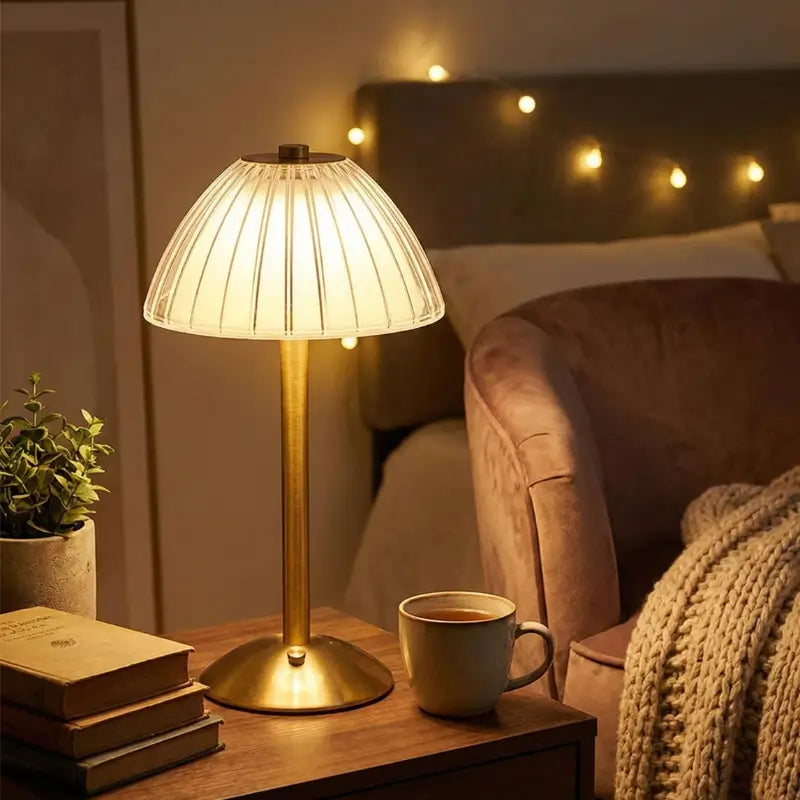 Luminária de Mesa Vintage Sem Fio - Ilúmine Decor