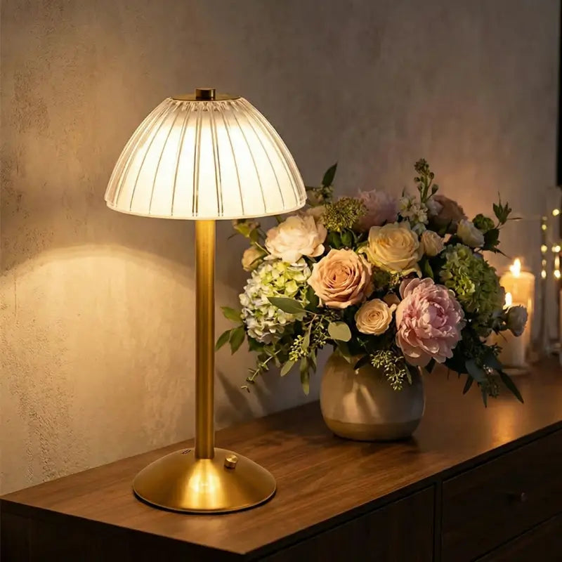 Luminária de Mesa Vintage Sem Fio - Ilúmine Decor