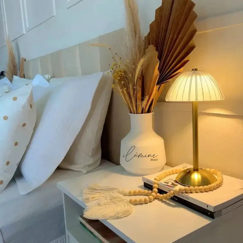 Luminária de Mesa Vintage Sem Fio - Ilúmine Decor