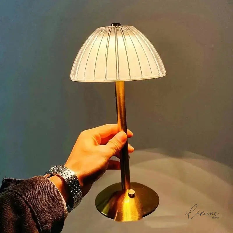 Luminária de Mesa Vintage Sem Fio - Ilúmine Decor