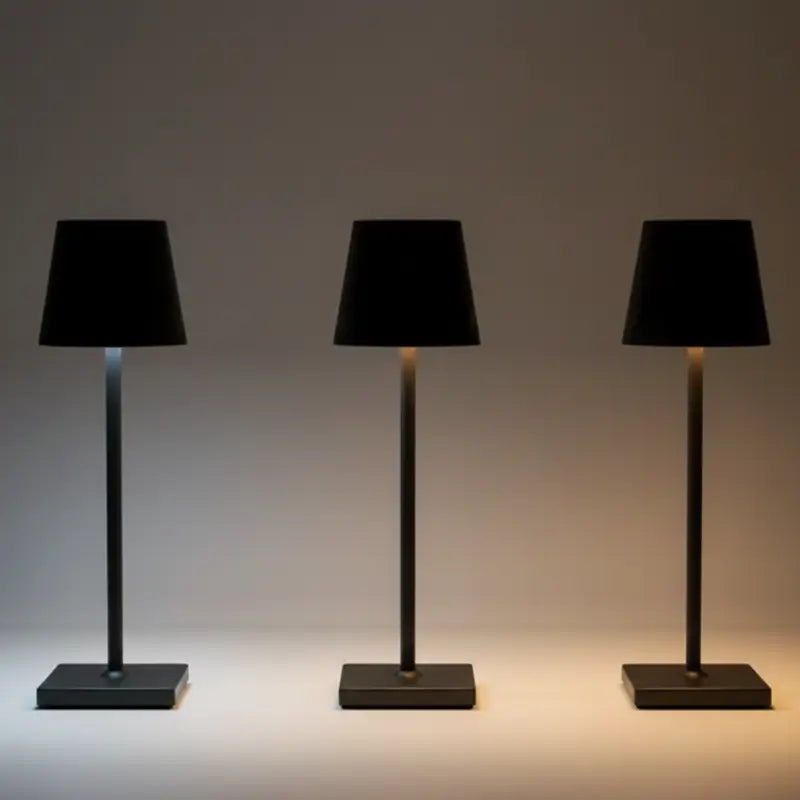 Luminária de Mesa Sem Fio Decorativa Dimerizável - Ilúmine