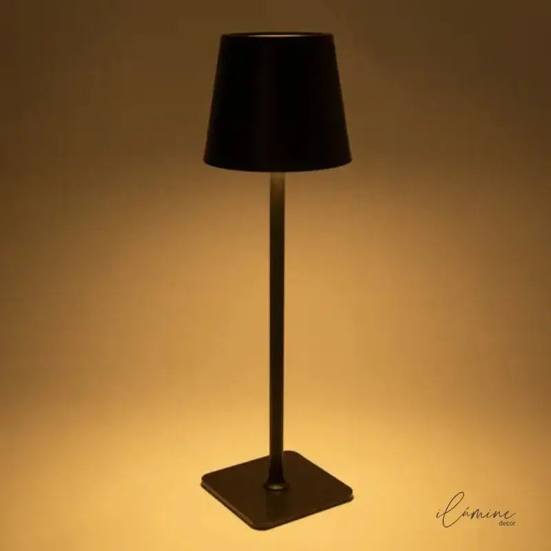 Luminária de Mesa Sem Fio Decorativa Dimerizável - Ilúmine Decor