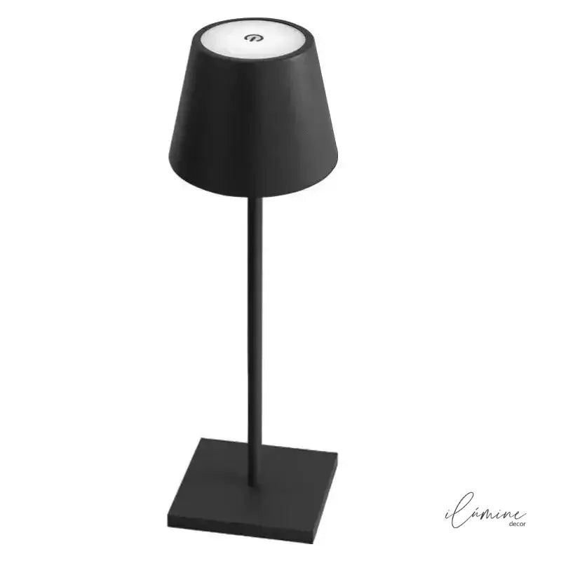 Luminária de Mesa Sem Fio Decorativa Dimerizável - Ilúmine Decor