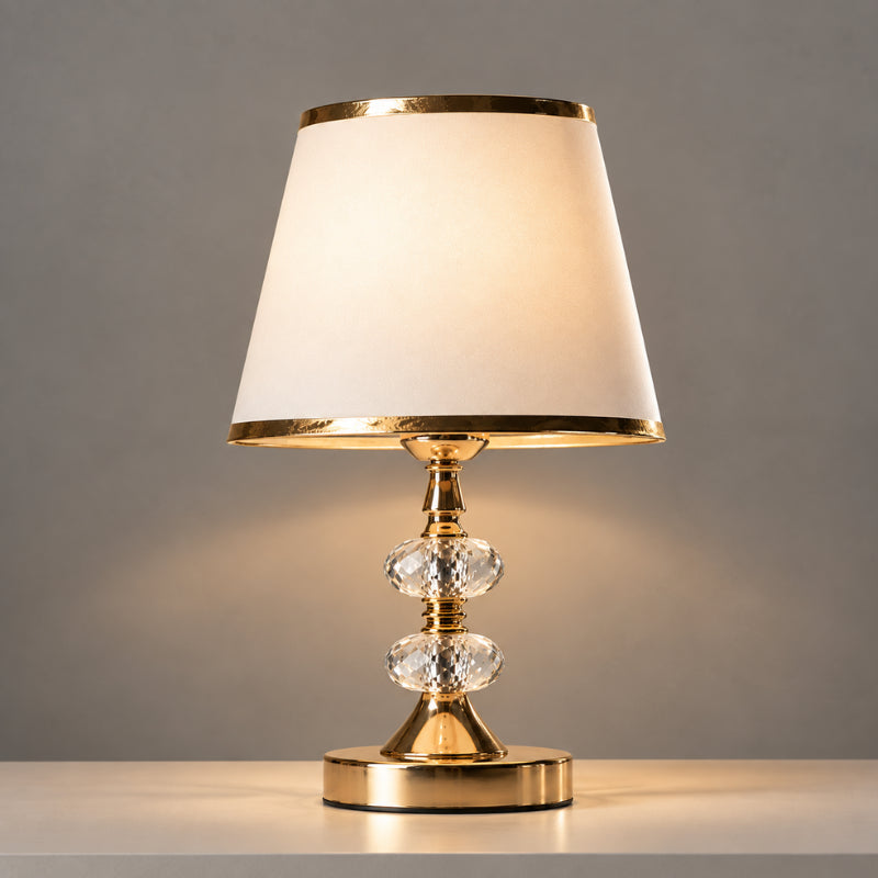 Abajur Dourado 3 Tons de luz Touch - Ilumine Decor
