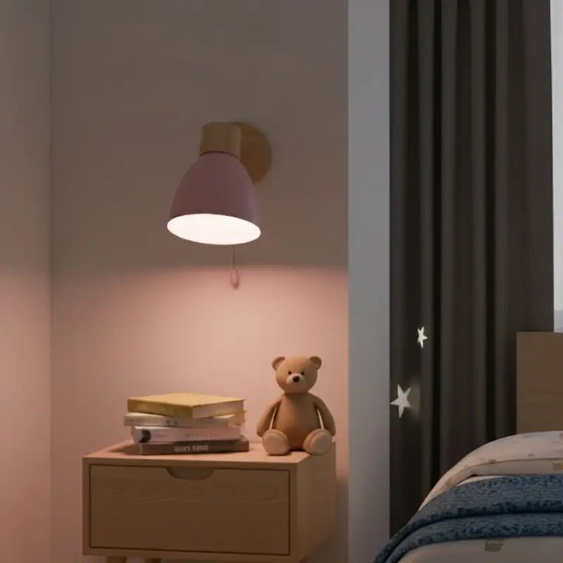 Arandela de Parede Wooden - Ilúmine Decor