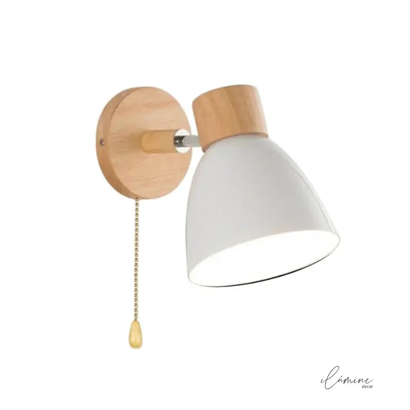 Arandela de Parede Wooden - Ilúmine Decor